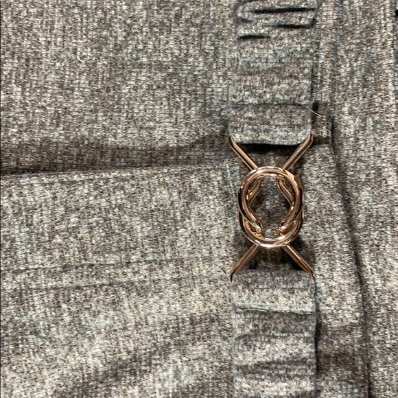 The Gussi Cashmere Vegan Leather Accent Pants - Picture 6 of 6